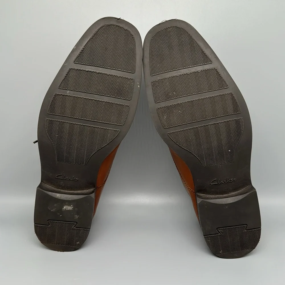 Clarks Tildan Walk Oxford Leather Dress Shoes Men’s Sz‎ 10